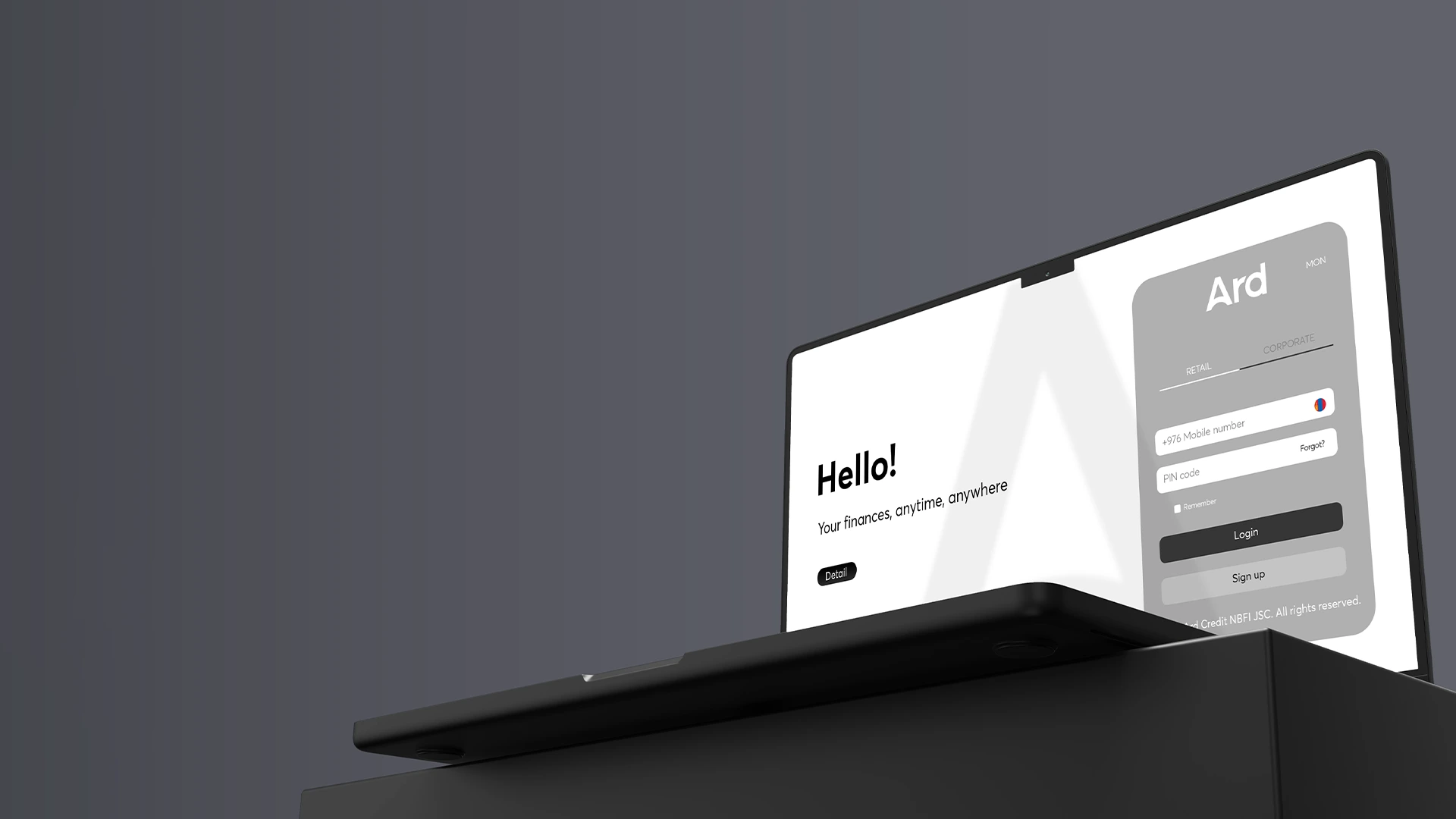 internet bank background