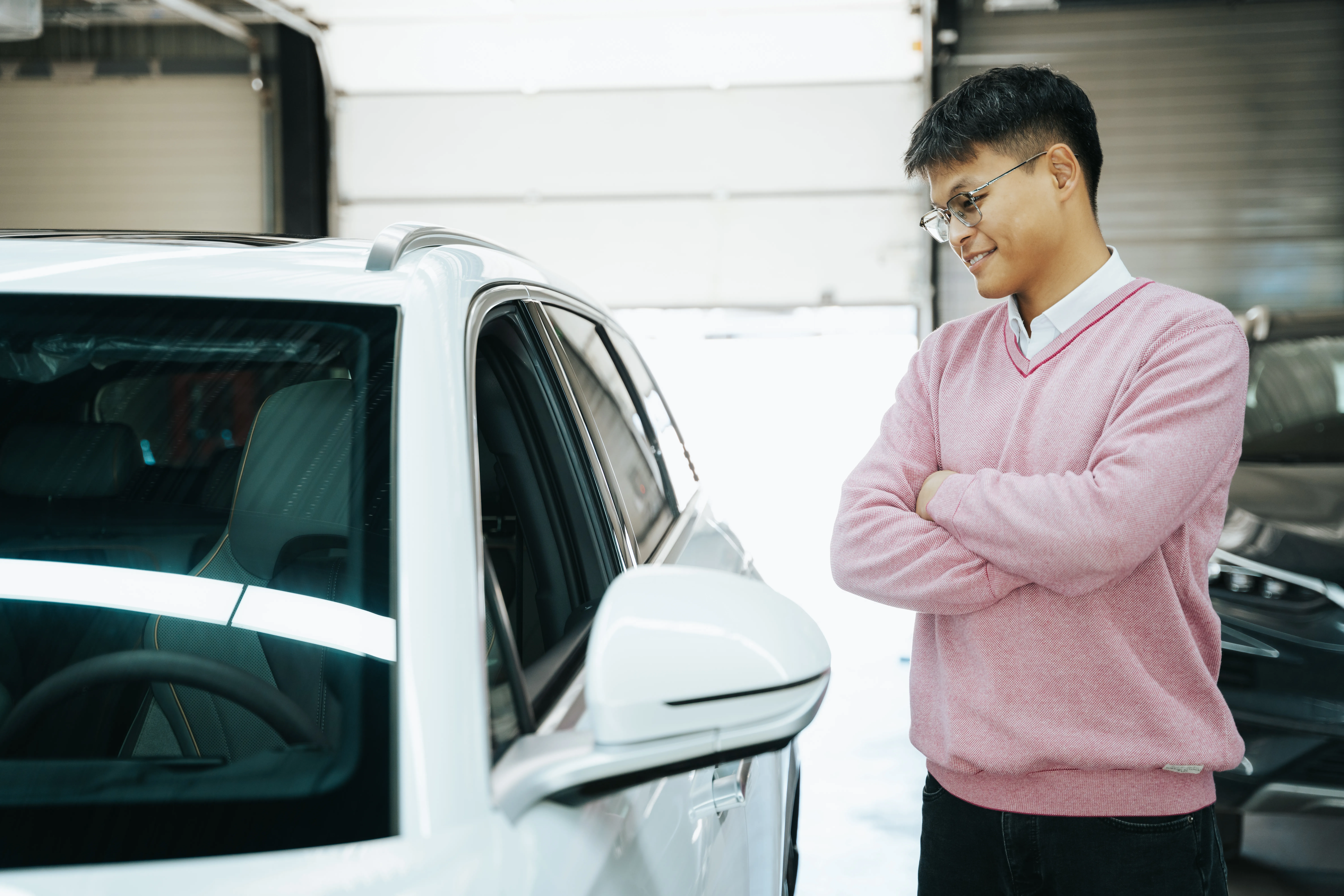 car leasing background